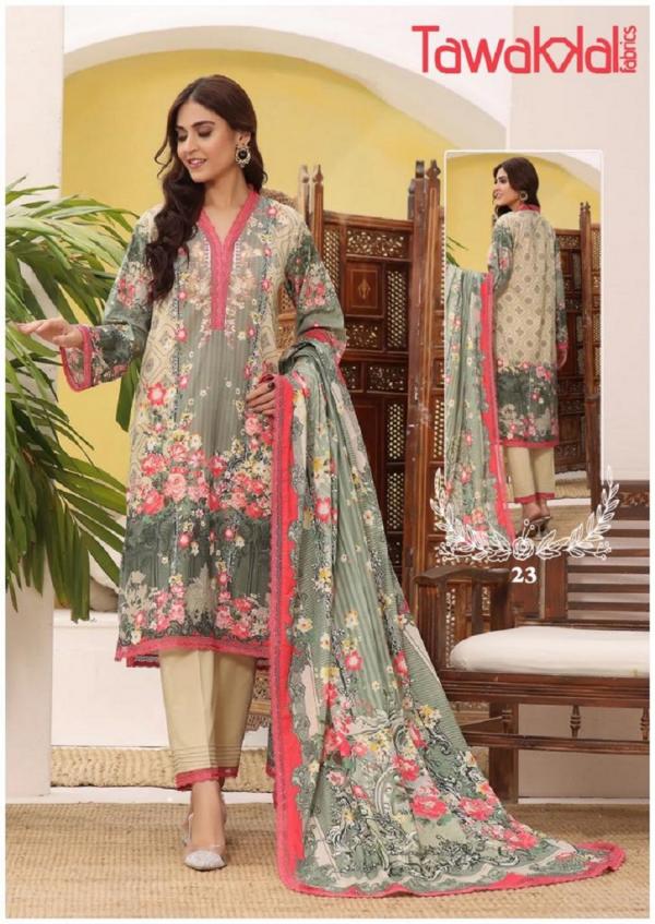 tawakal mehroz vol 3 Premium Cotton Dress Material Collection